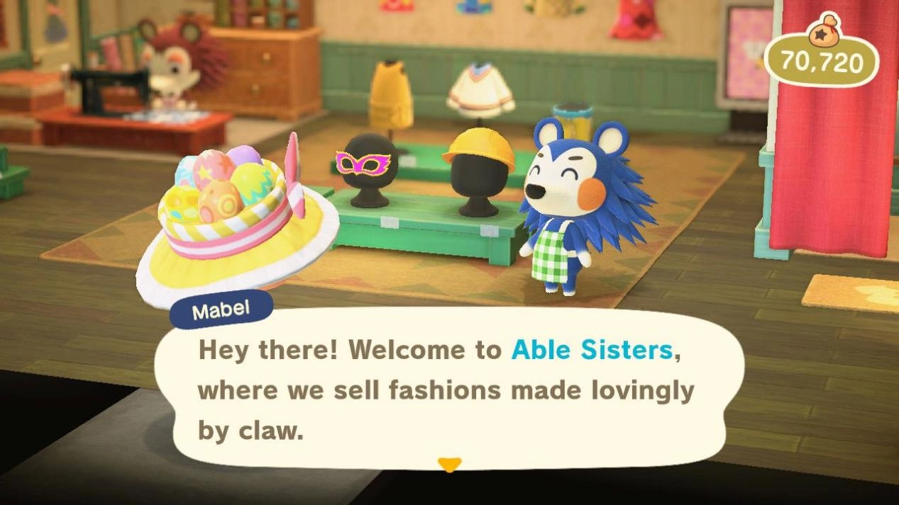 ACNH Sisters Tailor Shop